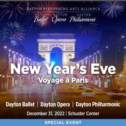DPAA New Year's Eve: Voyage à Paris